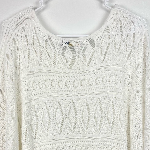 POLO RALPH LAUREN Crochet Knit Boho Cotton Top - Picture 9 of 15